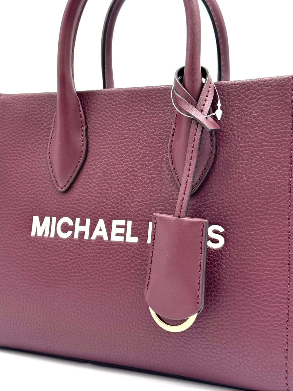 Michael Kors Mirella Small Signature Logo Crossbody Bag Ox Blood - Picture 2 of 8